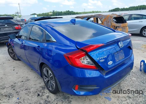 2017 Honda Civic Ex-T from USA, damaged, VIN 19XFC1F39HE012594